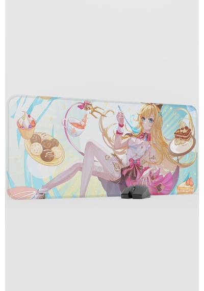 Escoffier Genshin Impact Anime Gacha V5 - 90x40 Xxl Gaming Mouse Pad Fare Altlığı