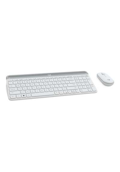 Logıtech Mk470 Klavye+ Mouse Kablosuz Beyaz (920-009436)