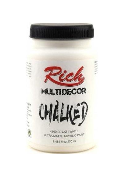 Rich Multi Decor Chalked Akrilik 250Ml N 4500 Beyaz