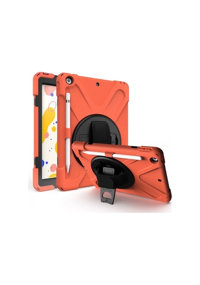 Apple iPad Uyumlu  5 Air 9.7 Kılıf Amazing Tablet Kapak - Turuncu