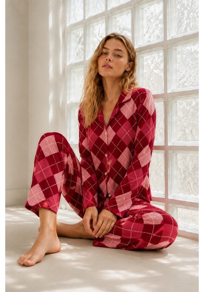 Norcia Sports Kadın Regular Bürümcük Kırmızı Pijama Takımı Çok Renkli - 929323198 Çok Renkli - 929323198 Çok Renkli Norcia Sports Kadın Regular Bürümcük Kırmızı Pijama Takımı Çok Renkli - 929323198 Çok Renkli - 929323198 Çok Renkli