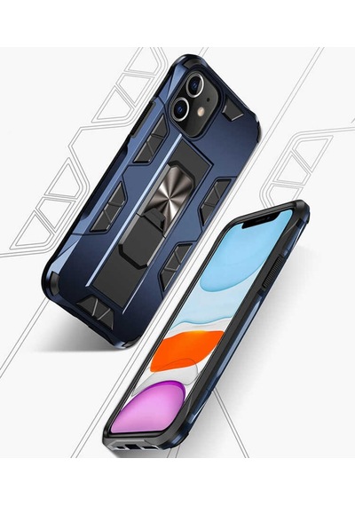 Apple Uyumlu iPhone 11 Kılıf Wolverine Armour Case