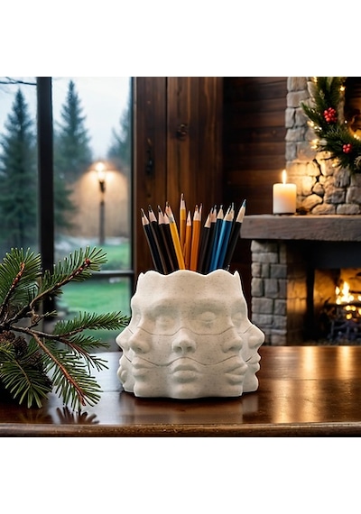 Multy Face Organizer Çok Rekli - Beyaz