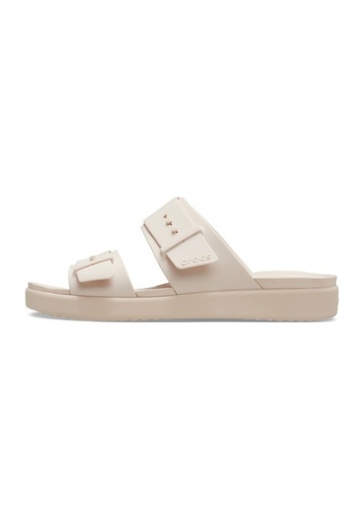 Crocs Brooklyn Buckle Low Low Kadın Terlik-33040 Pudra