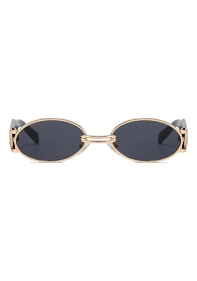 Yeni Sezon Vintage Oval Logolu Unisex Güneş Gözlüğü Çok Renkli