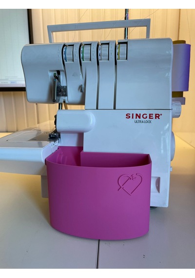Singer Overlok Çöp Kutusu Fire Kabı Xl Fuşya Pembe 14sh654 14sh75