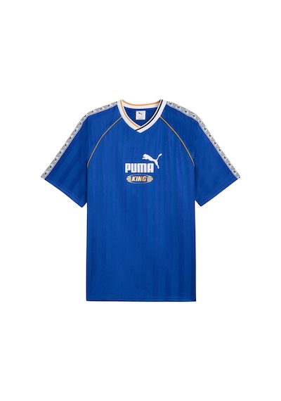 632563-13 Puma Kıng Relaxed Football Jersey T-shirt Lacivert 632563-13 Lacivert