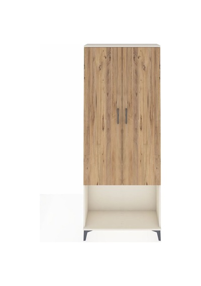 Arges Dolap 4 Raflı 2 Kapaklı 88x30x221 Aytaşı-çam Aytaşı