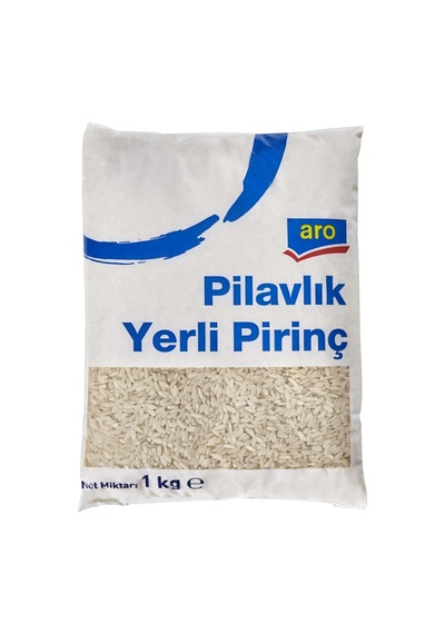 Aro Pilavlık Pirinç 1 Kg - İri Taneli, Tane Tane Pilavlık Pirinç 2'li Ekonomik Paket - 2 Adet Tarı