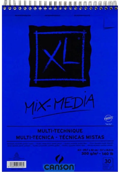 Canson Xl Mıx Medıa 300Gr A3 Multı Teknın Defter