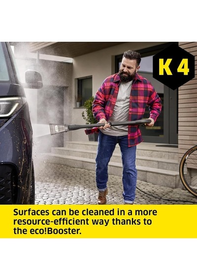 Yüksek Basınçlı Temizleyici Püskürtme Borusu Eco Booster 180, Düz Püskürtmeye Kıyasla%50 Daha Yüksek Temizleme Performansı, Su, Enerji Ve Zaman Tasarrufu Sağlar, K 7 Yüksek Basınçlı