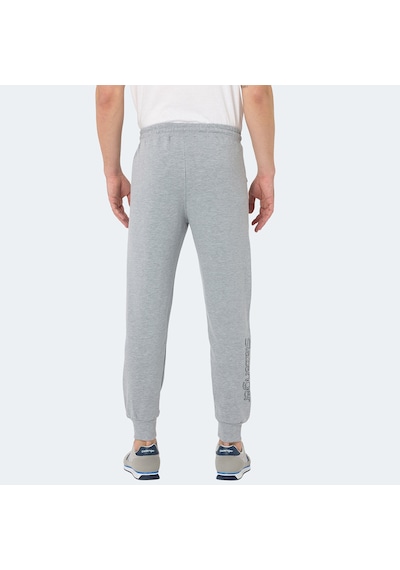 Slazenger NEAL KTN Erkek Fermuar Cepli Gri Eşofman Altı