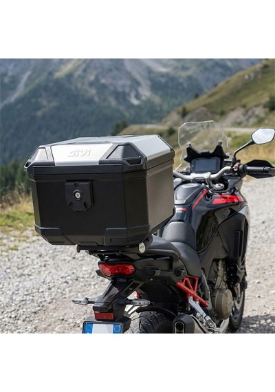 Givi U37+ Arka Çanta 37 Lt. Siyah-gri + Sırt Dayamalı