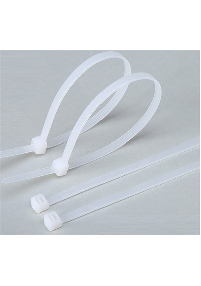 100 Adet 25cmx4,8mm Plastik Cırt Kelepçe Kablo Bağı