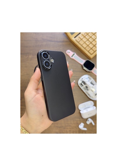 İphone 17 Uyumlu Süper İnce Mat Ultra Thin Silikon Kılıf Şeffaf