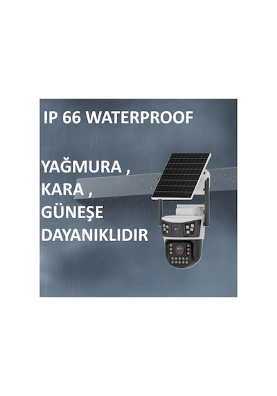Elite 425 10mp Çift Lens 4g Solar Bataryalı Akıllı Kamera Aov Sürekli Kayıt İnsan Takibi 2 Yönlü Ses