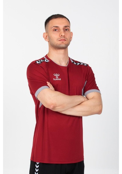 Hummel Otantik Antrenman Tişört Bordo