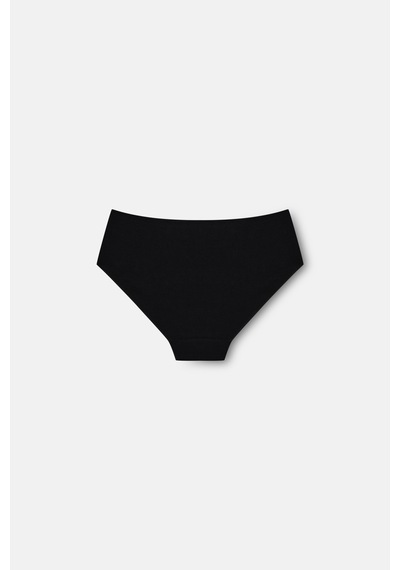 Suwen 5li Pamuklu Basic Yüksek Bel Slip Külot St0058601a1447 Siyah
