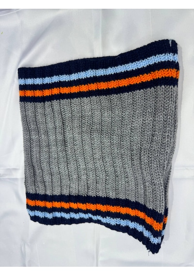 Aldaıyr Buklet Yumoş Triko Balaklava Boyunluk Mkr-5103 Siyah-Gri-Lacivert
