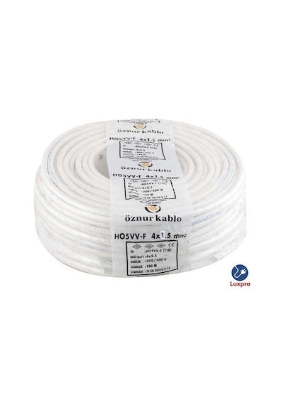 Öznur Kablo 4 X 1.5 MM TTR Bakır Kablo 10 M