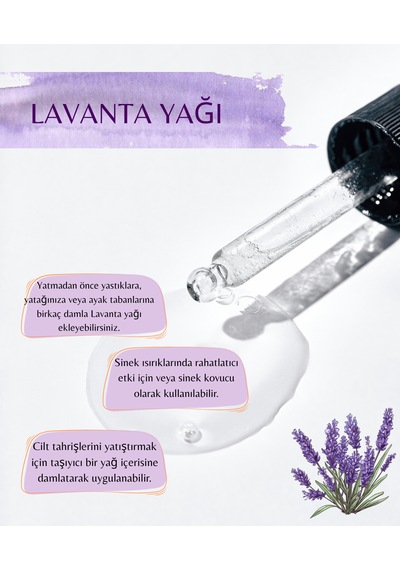 %100 Lavanta Yağı 10 ML