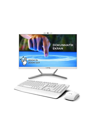 Turbox TAX1786 i7-12700 16 GB 1 TB NVMe SSD 23.8" Free Dos AIO Masaüstü Bilgisayar