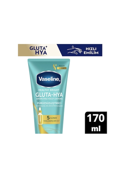 Vaseline Gluta-hya Serum Etkili Vücut Losyonu Pürüzsüzleştirici 170 Ml