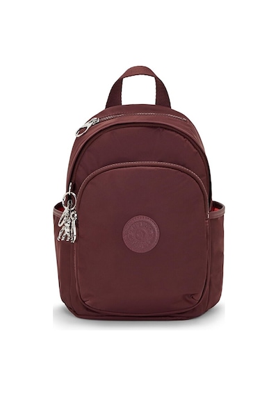 Kipling Kıplıng Delia Mini Küçük Boy Sırt Çantası Mor Deep Aubergıne Turuncu