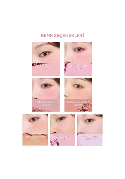 Cilde Yumuşak Ve Doğal Renk Veren Pastel Tonlarda Allık Apıeu Juicy-pang Pastel Blusher Pk12 Pk12 Cherry Cotton Çok Renkli Cilde Yumuşak Ve Doğal Renk Veren Pastel Tonlarda Allık Apıeu Juicy-pang Pastel Blusher Pk12 Pk12 Cherry Cotton Çok Renkli