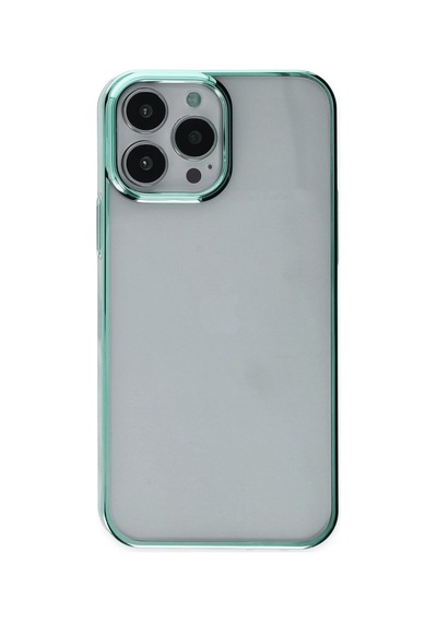 Apple iPhone Uyumlu  14 Pro Max Uyumlu Kılıf Element Silikon - Yeşil