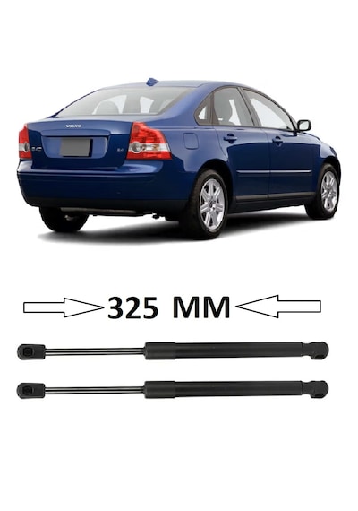 Volvo S40 2005-2012 Uyumlu Sağ + Sol Takım Bagaj Amortisörü 2 Adet 325mm 30674971 Bagaj Amortisörü