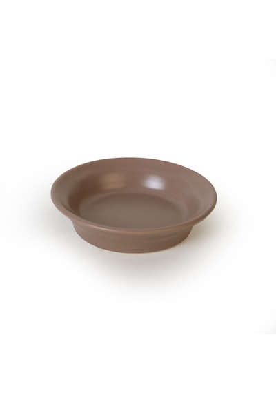 Keramika Mat Toprak Taupe Bloom Çerezlik / Sosluk 12 Cm 6 Adet 977
