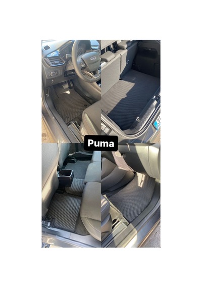 Ford Puma Premium Akıllı Eva Paspas Premium Eva Bagaj Havuzu Siyah