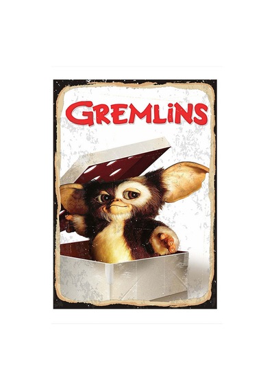Bedeko Gremlins Sevimli Yaratık Mdf Poster 50 Cm X 70 Cm