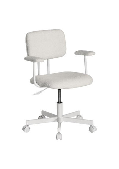 Teddy Ofis Ve Çalışma Sandalyesi-beyaz 64x74-83x63 Cm Beyaz