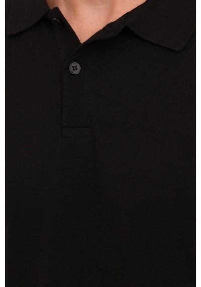 Kinetix Sn329 Uzun Kol Polo 5pr Erkek Sweatshırt Siyah
