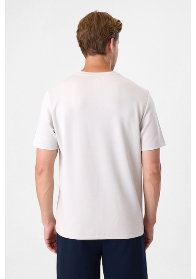 Back And Bond Bej Regular Fit Bisiklet Yaka Tişört Çok Renkli