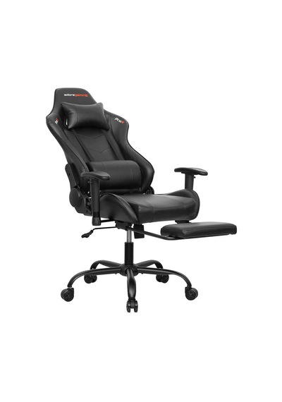 Adore Gaming Prox Ergo Oyuncu Koltuğu - Siyah S.deri 71x126-136x77,5 Cm Siyah