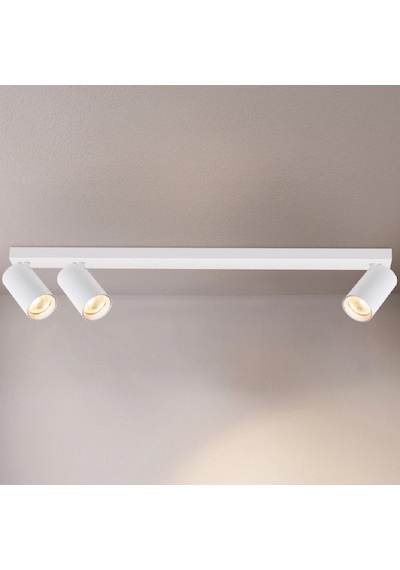 Rıolight Modern Beyaz Salon,mutfak,giyinme Odası,cafeler İçin Metal 3lü Spot Avize Ampul Dahil