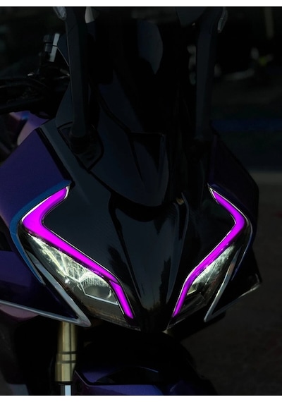 Cf Moto 450 Sr Mor Led Sticker Folyo Kaplama