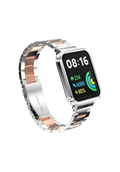 Xiaomi Redmi Watch 2 Lite Kordon Kasalı Metal Kordon