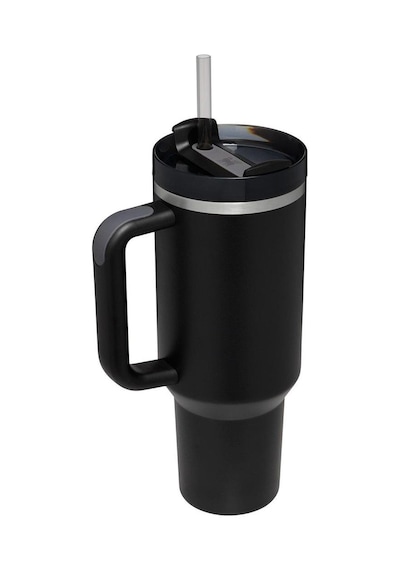 Stanley Quencher H2.o Flowstate Tumbler Pipetli Termos Bardak 1.18 Lt Black 3.0