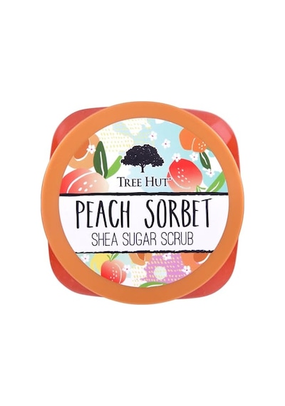 Treehut Tree Hut Peach Sorbet Shea Sugar Scrub Vücut Peelingi 510gr