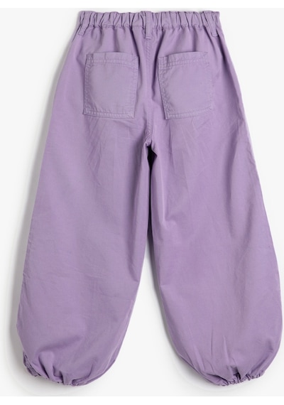 Koton Paraşüt Kot Pantolon Pamuklu Beli Lastikli Cepli - Parachute Jean Lila 4wkg40034aw 4WKG40034AW358 Lila Koton Paraşüt Kot Pantolon Pamuklu Beli Lastikli Cepli - Parachute Jean Lila 4wkg40034aw 4WKG40034AW358 Lila