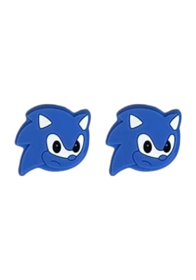 Sonic Ps5/ps4/ps3/xbox One/one X/one S/series X/series S 3d Analog Silikon Koruyucu -2 Adet Sonic-2