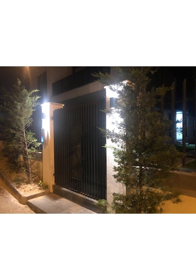 Çift Yönlü 14 Watt Led Ampullü Aplik Siyah