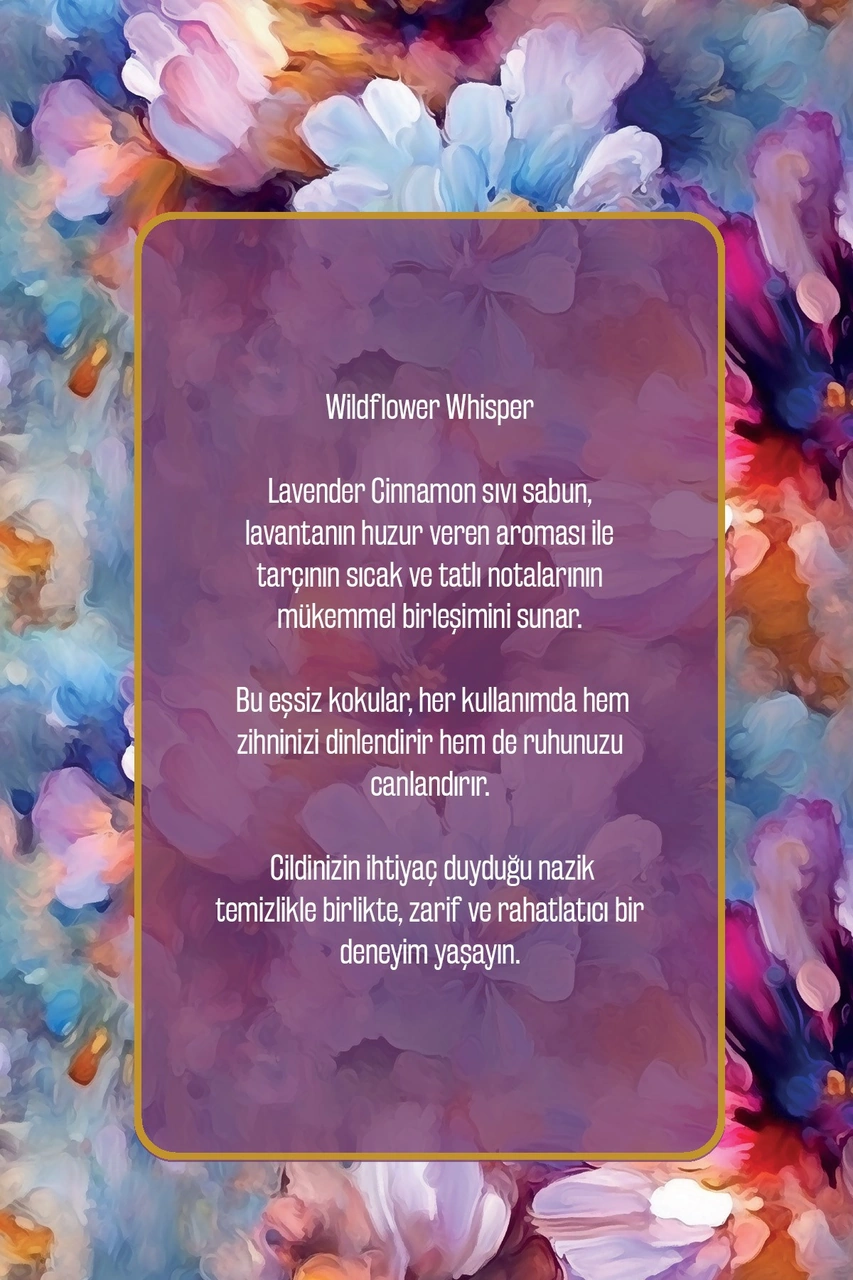Olivos Lavanta & Tarçın Sıvı Sabun 500 ML