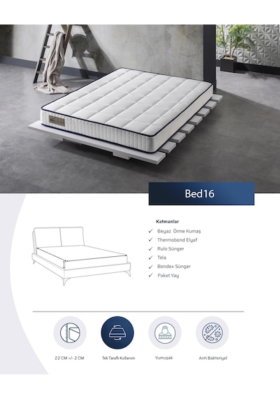 Bedpark BED16 Ultra Full Yaylı Yatak