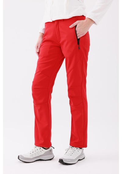 2as Spencer Kadın Softshell Pantolon Kırmızı Kırmızı