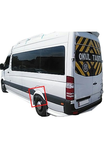 Ducato 3 Çamurluk Ağzı 2'li Boyasız - Beyaz